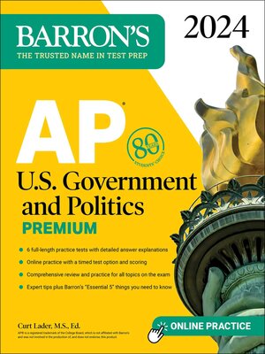cover image of AP U.S. Government and Politics Premium, 2024